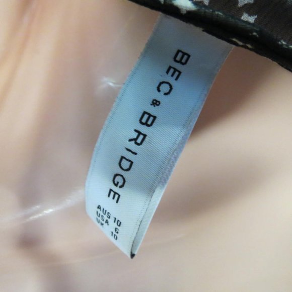 BEC & BRIDGE - STAR GAZER MIDI DRESS - SIZE 10 - NEW CONDITION - Picture 9 of 15